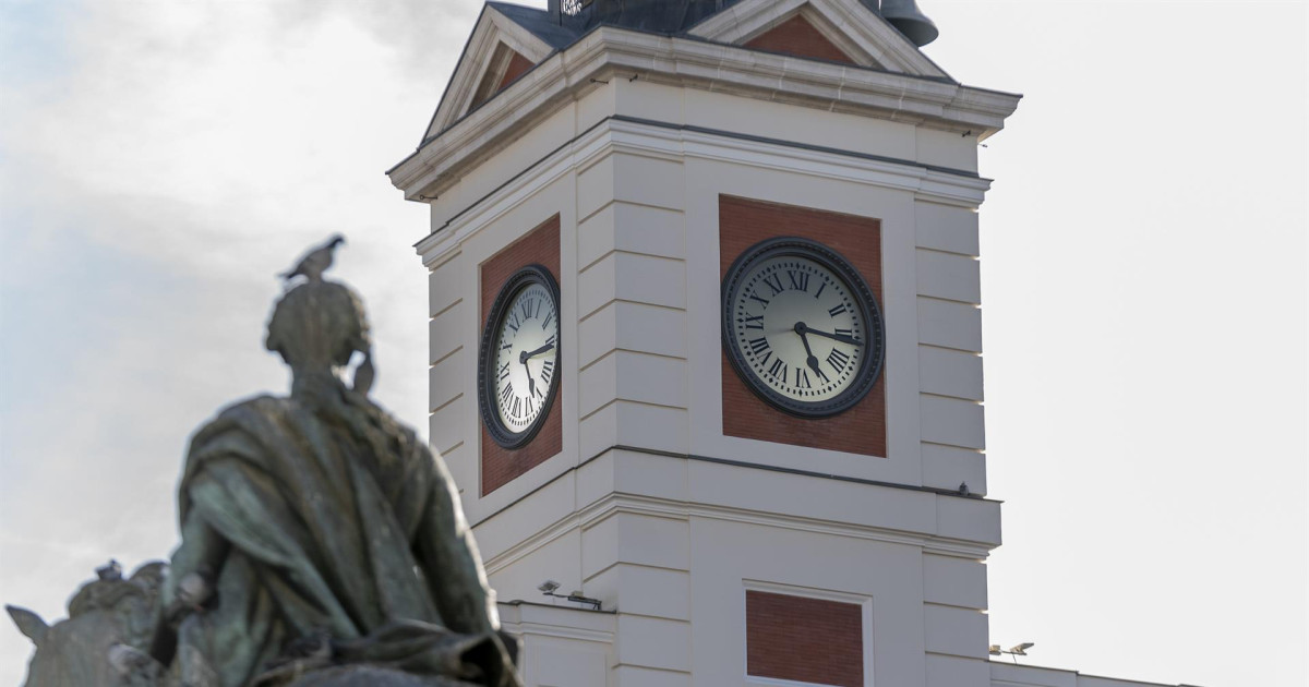 Reloj puerta hotsell del sol hora