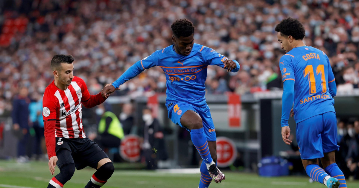 Empate entre el Athletic Club y el Valencia en el partido de ida de ...