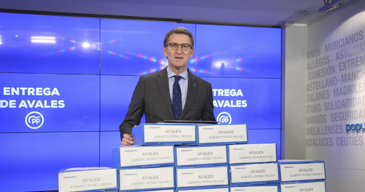 Feijóo será candidato único a la presidencia del PP