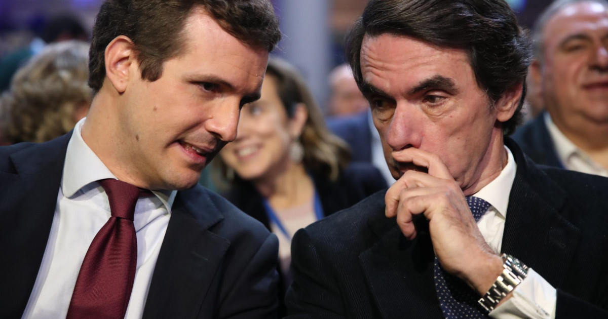 Casado intervendrá en el Congreso del PP tras el discurso de Aznar y Rajoy