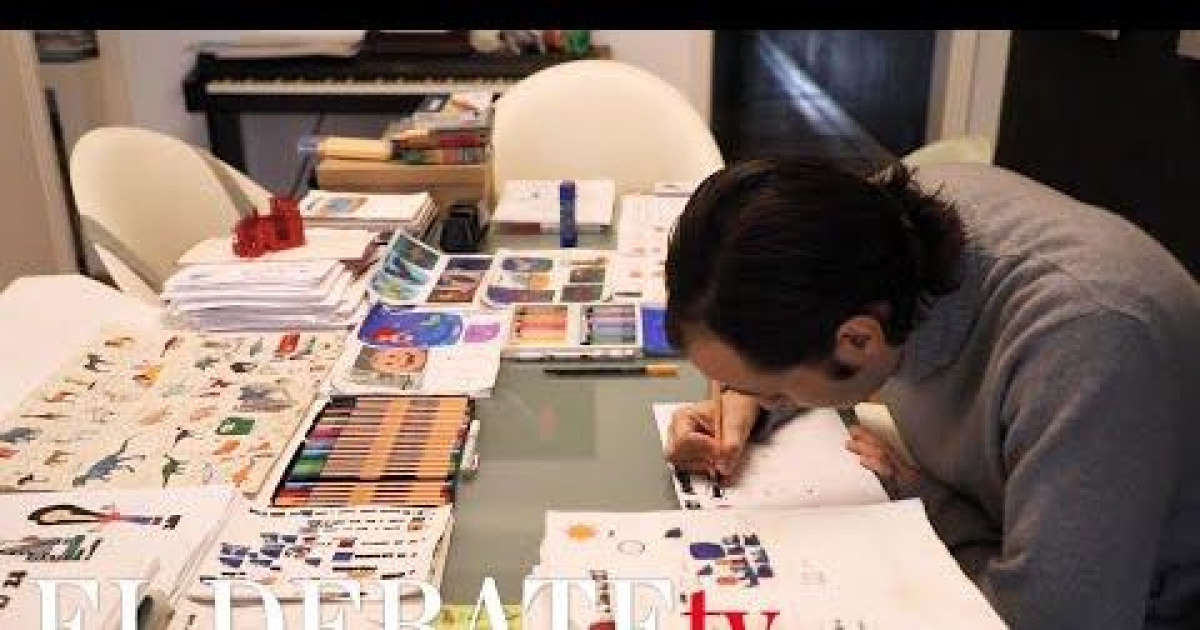 Artista con autismo comercializa sus obras por internet