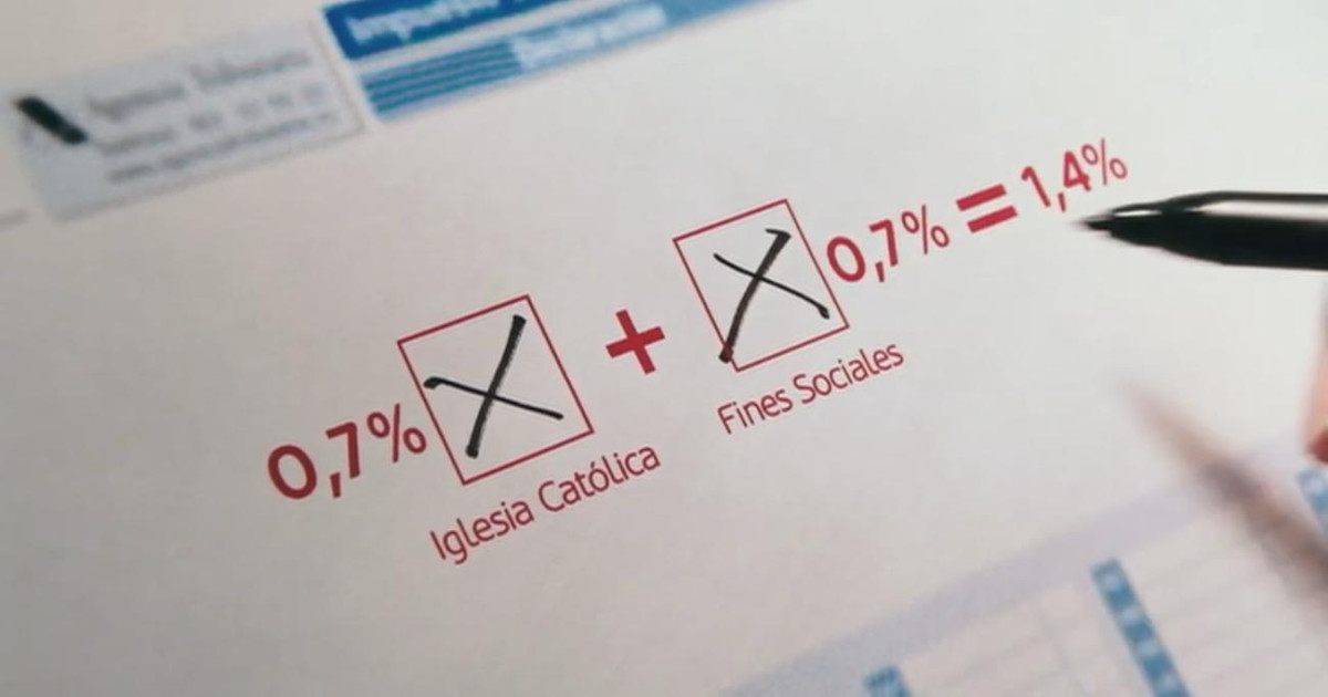 Cáritas invita a marcar la casilla de la Iglesia y Fines Sociales en la ...