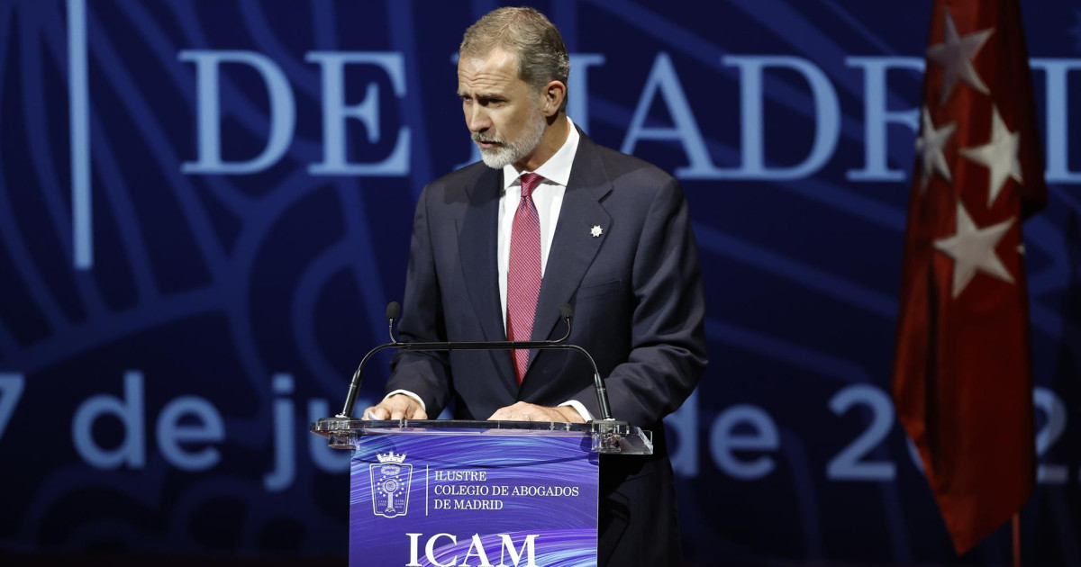 El Rey Felipe VI defiende «la Justicia como valor supremo de la ...