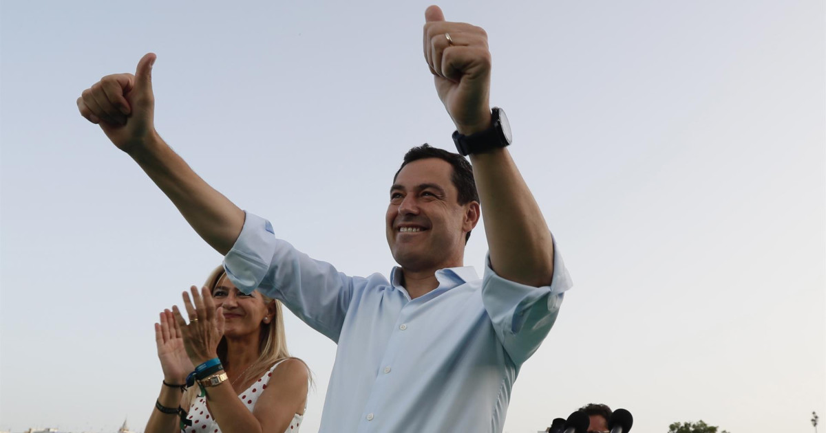 La histórica mayoría absoluta de Juanma Moreno acorrala a Pedro Sánchez ...