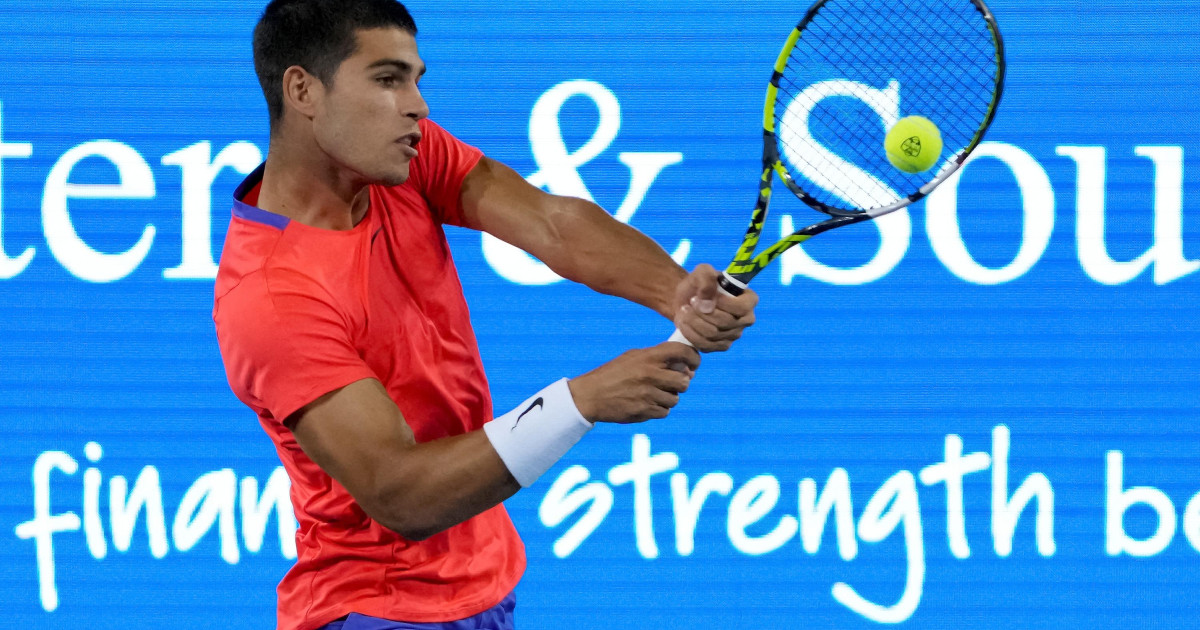 Alcaraz pasa el rodillo sobre Cilic