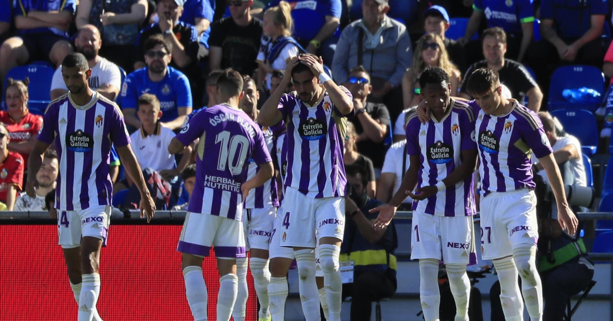 El Valladolid reina en la locura de Getafe
