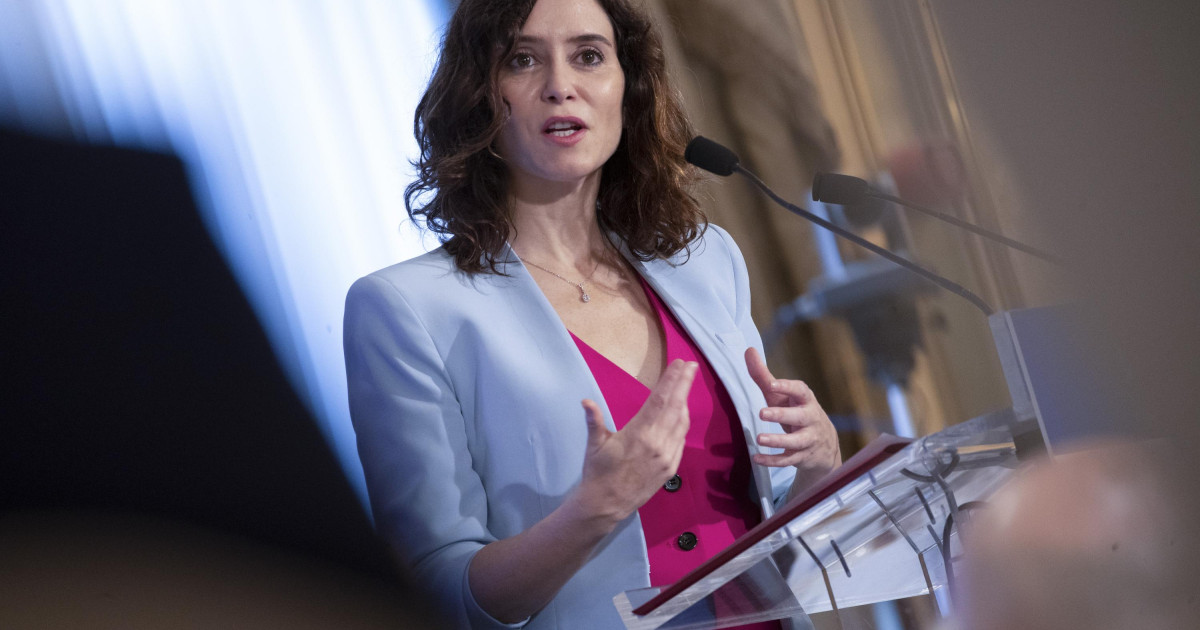 Ayuso acusa a Sánchez de ser «el Le Pen de la izquierda europea»