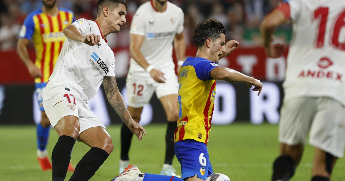Sevilla y Valencia se perdonan en un final loco