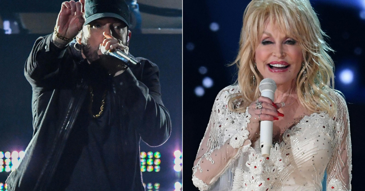 Eminem Shares Touching Social Media Tribute To The Late Dolly Parton