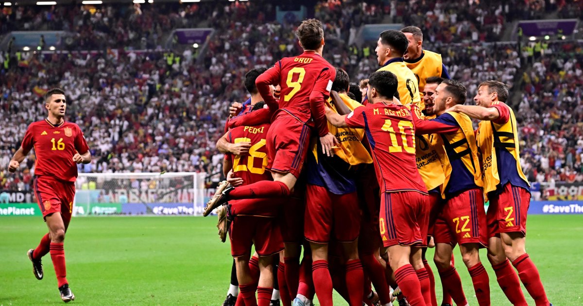 Spanyol vs jerman. Fullkrug.