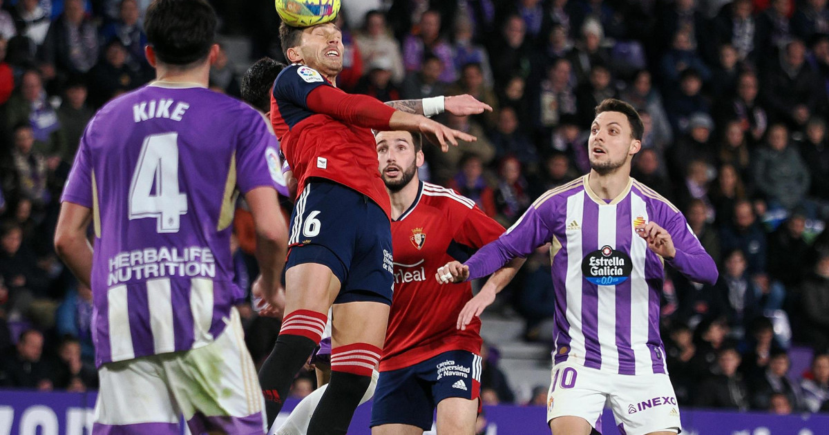 Real Valladolid y Osasuna se olvidan de los goles y se conforman con el ...