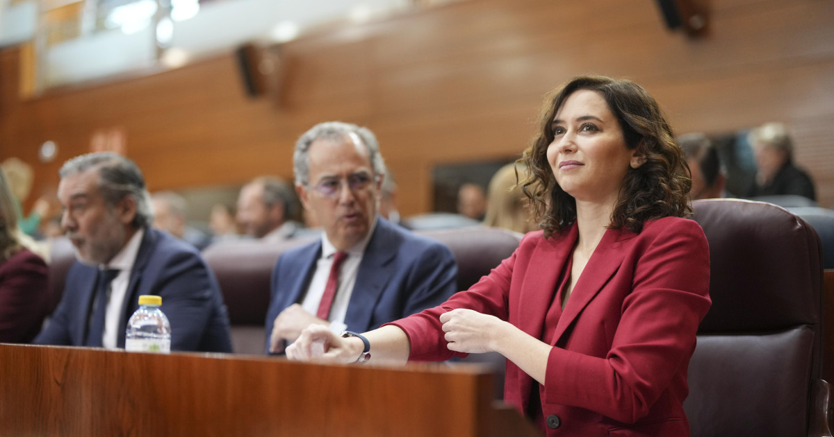 Directo | Ayuso, en el Pleno de la Asamblea de Madrid