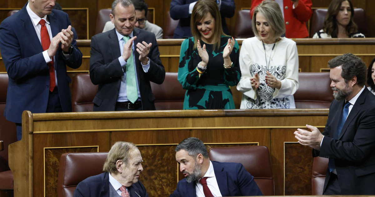 Abascal sale orgulloso de la moción de censura y satisfecho con el ...