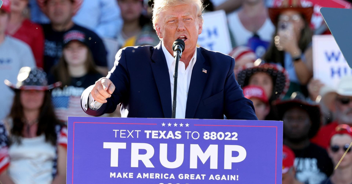 Trump arremete contra la Justicia en su primer acto público desde su ...
