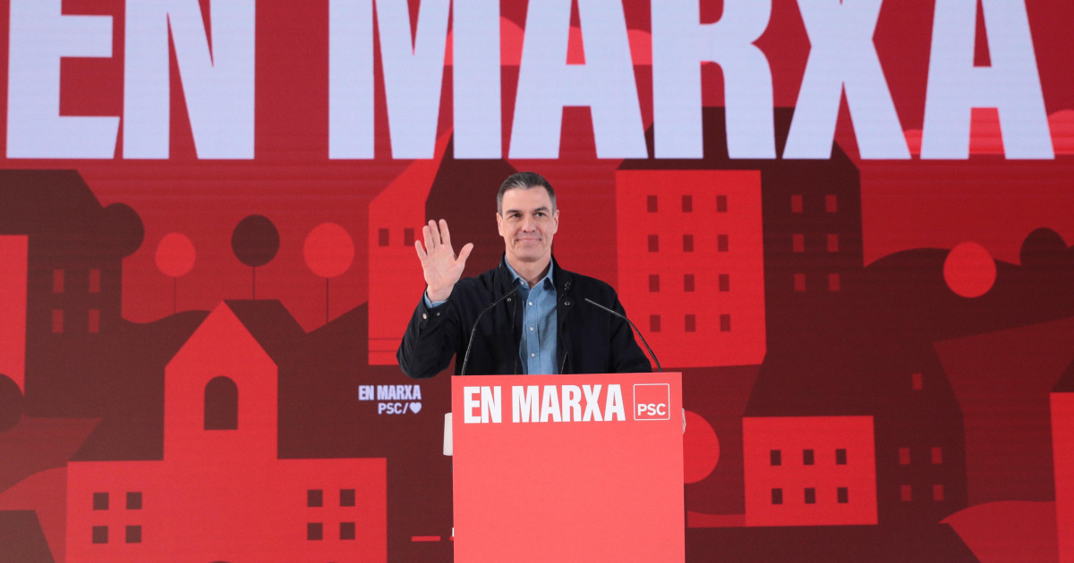 Una mujer interrumpe a Sánchez en un mitin por su gestión de las ...