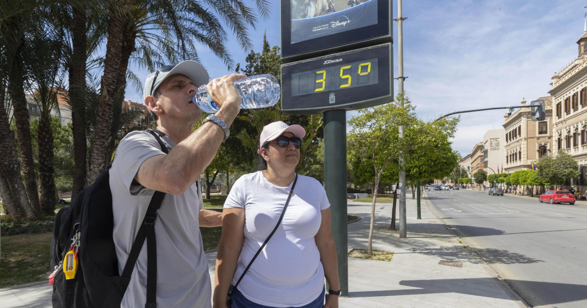 Alza de temperaturas con más de 35 grados en Andalucía y el centro de ...