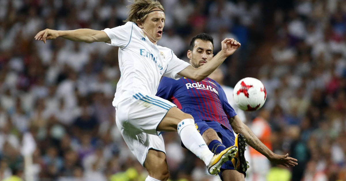 La despedida de Modric a Busquets «Ha sido un placer»