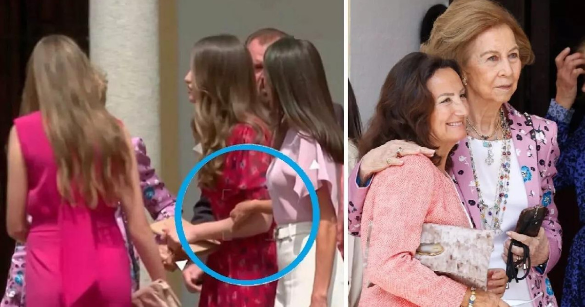 El polémico gesto entre la Reina Letizia y la Reina Sofía, en la  confirmación de la Infanta