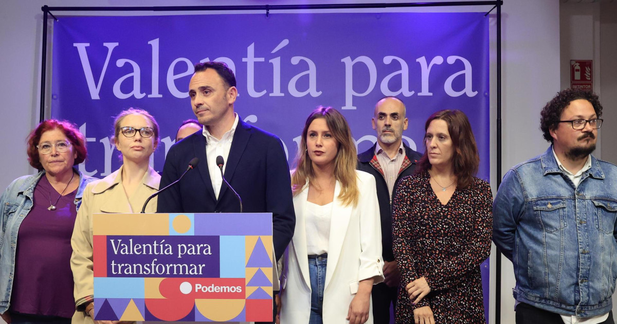 La hecatombe de Podemos en Madrid que merma el estado de sus cuentas