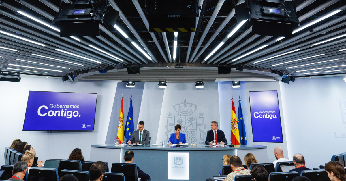 En directo | Rueda de prensa tras el Consejo de Ministros