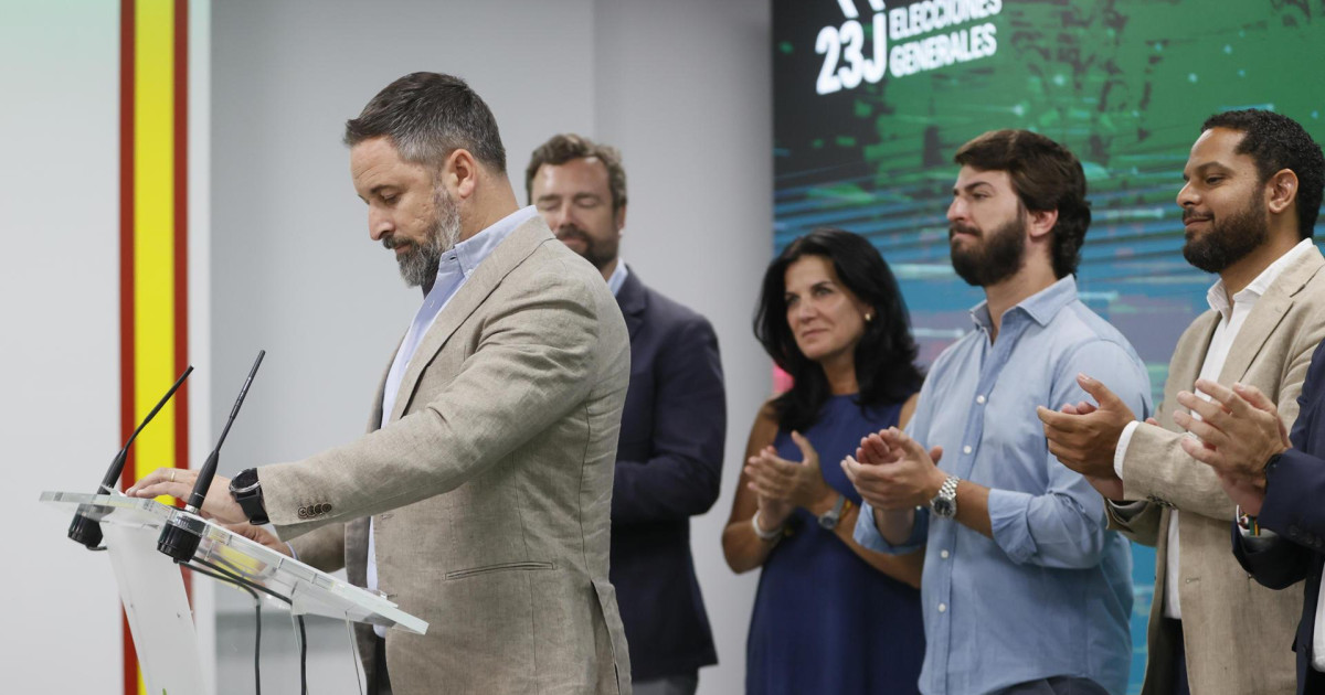 La pérdida de escaños deja a Vox sin posibilidad de presentar recursos ...