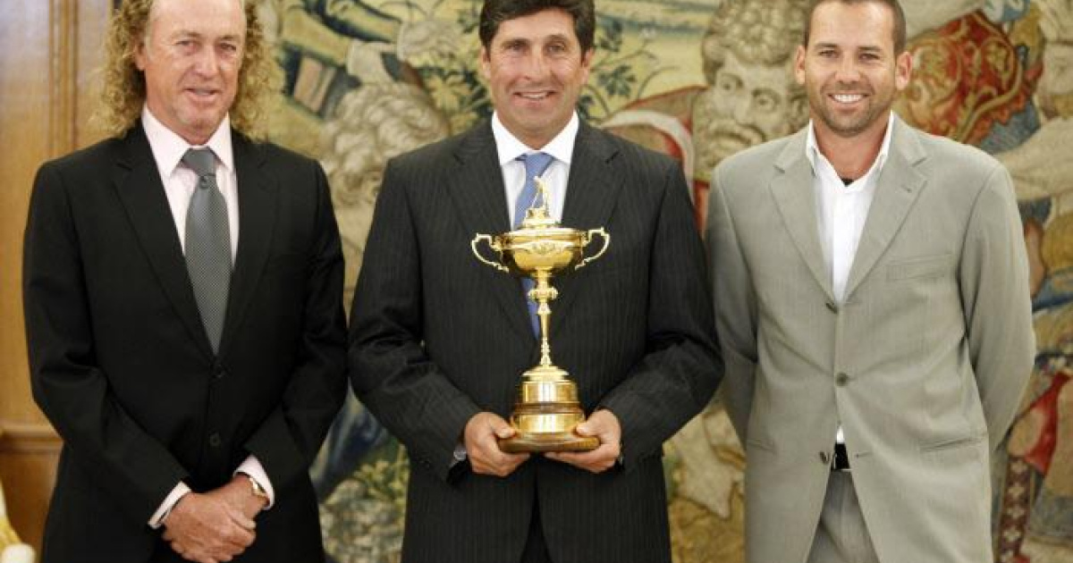 The nine Spanish golfers who have won the Ryder Cup