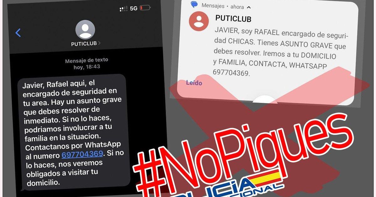 La Policía alerta de una nueva estafa a través de mensajes de texto