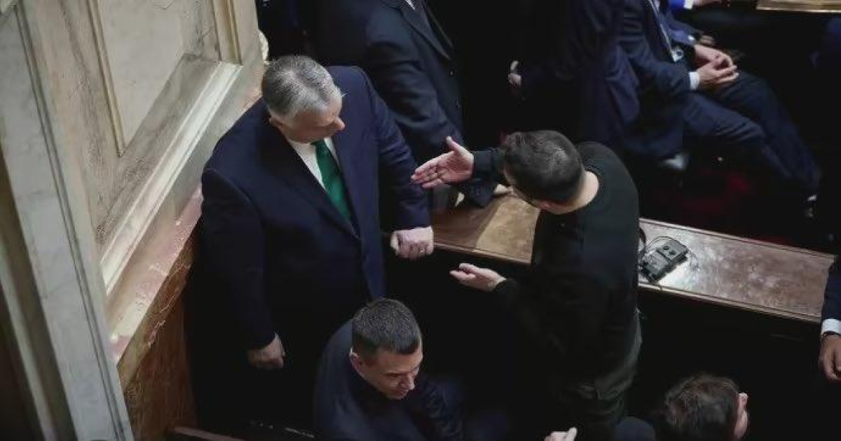¿Qué se dijeron Zelenski y Orbán durante la toma de posesión de Milei ...