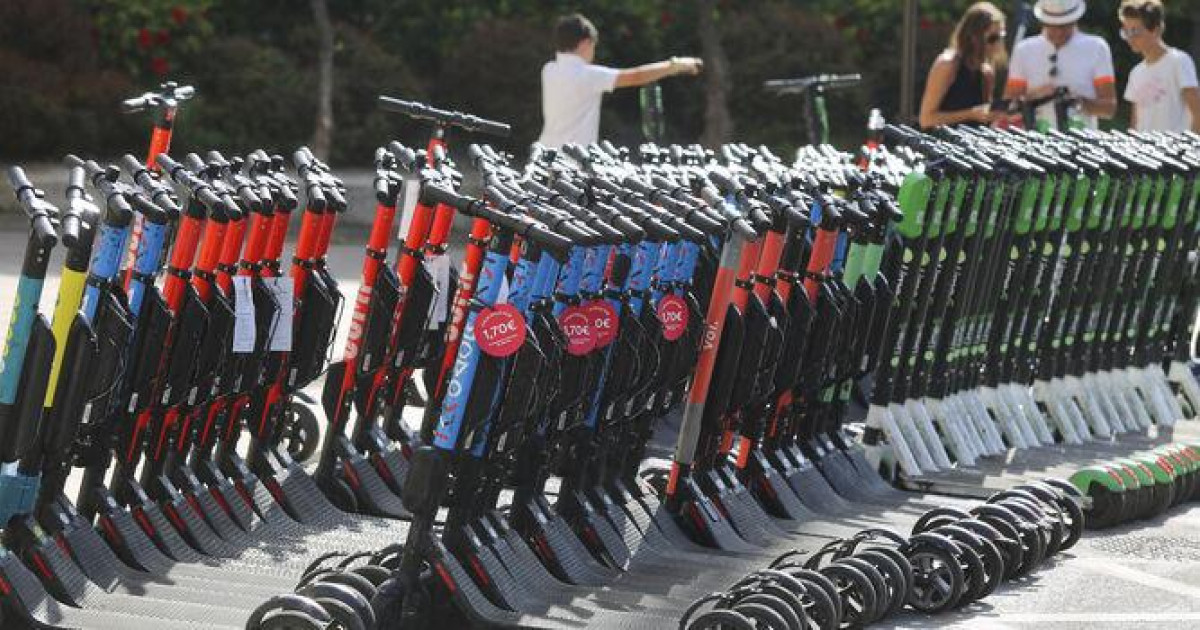 Madrid retirará todos los patinetes eléctricos de alquiler de sus ...