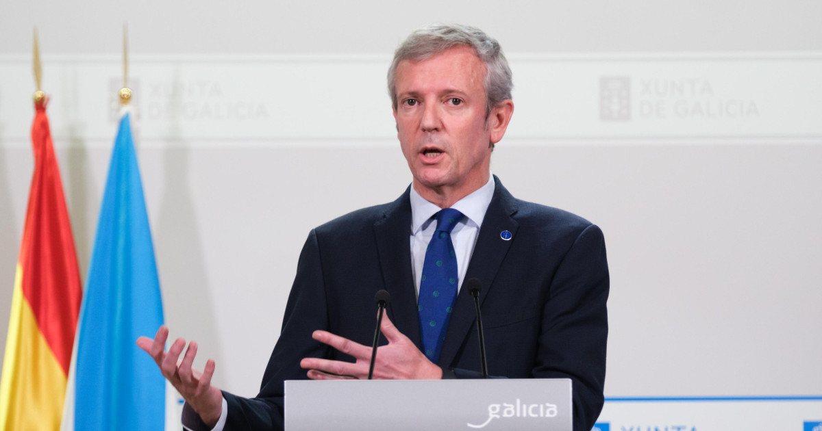 Elecciones Galicia 2025 Presentación de Alfonso Rueda como candidato