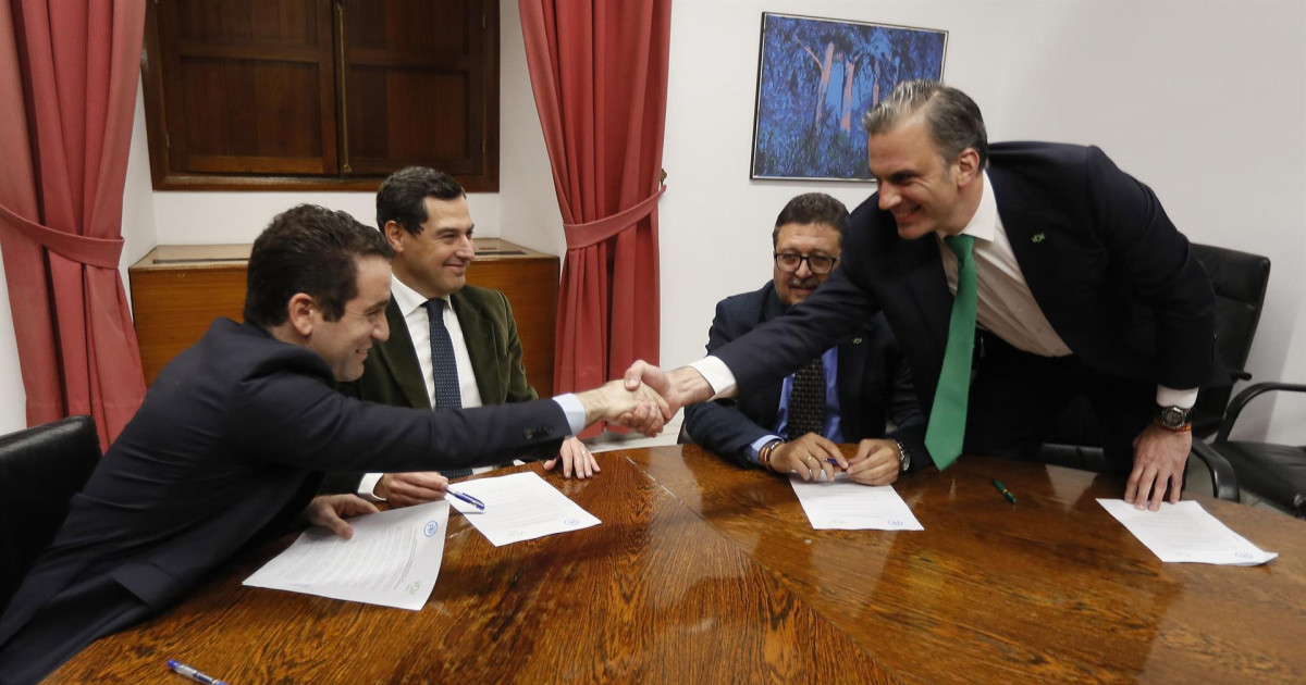 Juanma Moreno, el último superviviente del pacto con Vox que hizo ...