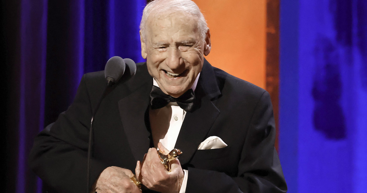 Mel Brooks al recoger su Oscar honorífico: No lo venderé lo juro
