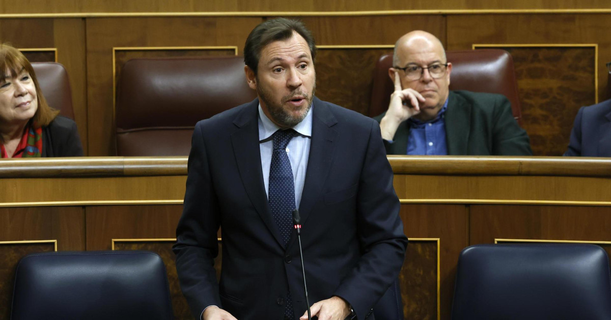 El PSOE pregunta en el Congreso al ministro Puente para atacar al PP y ...