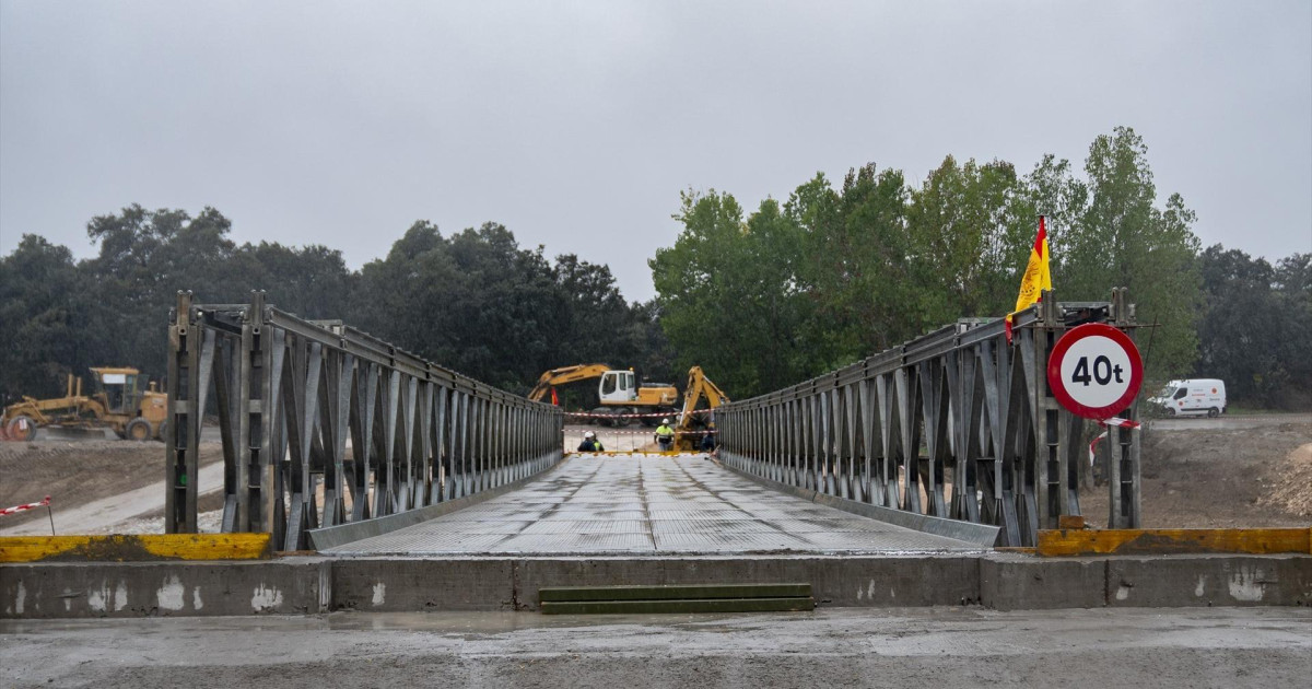 Reabre en Aldea del Fresno el puente del Alberche tras la catástrofe de ...