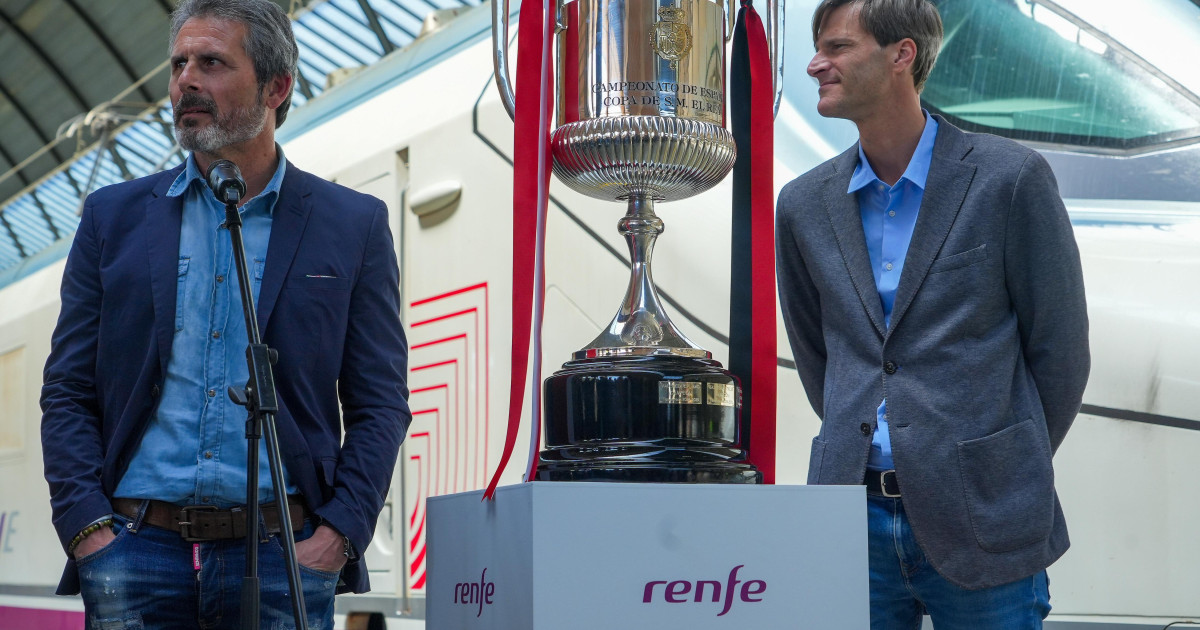 La Copa del Rey ya está en Sevilla para la disputa de la gran final