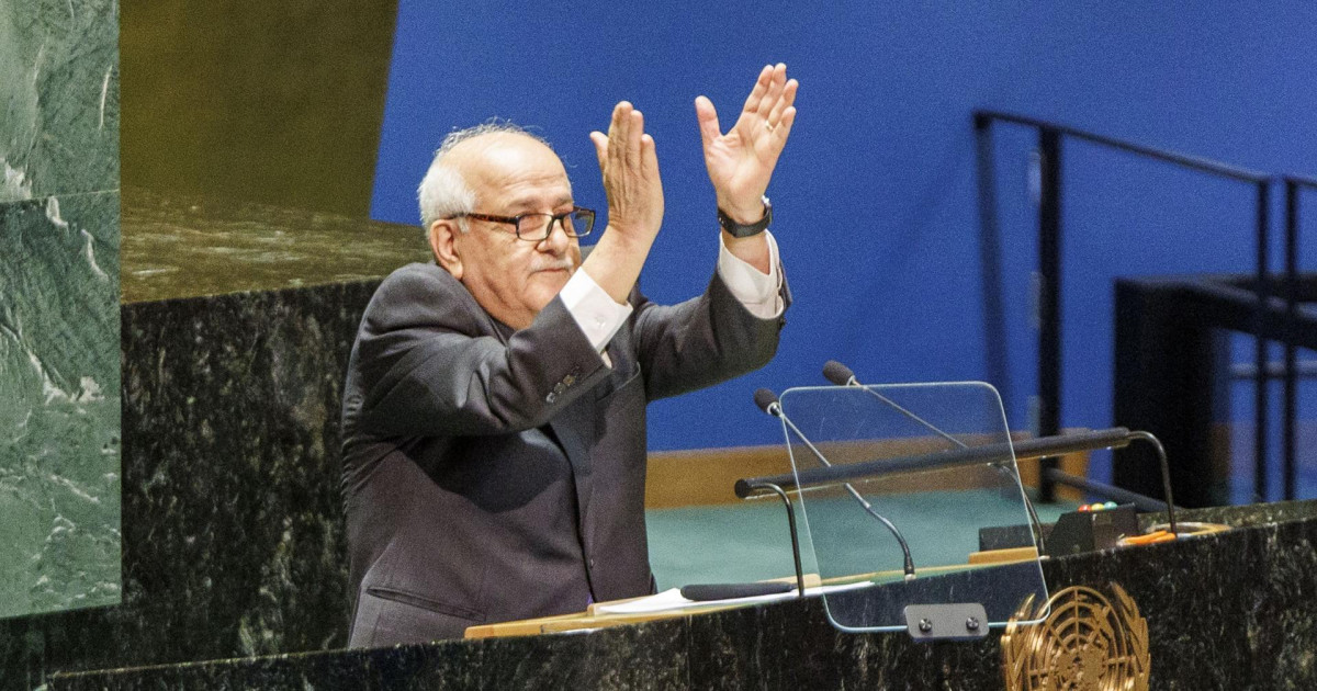 La Asamblea General de la ONU amplía los derechos de Palestina y pide ...