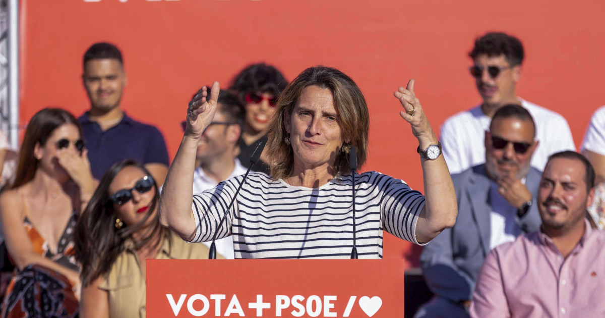 Las Cortes Valencianas reprueban a la ministra Ribera «por hacer un ...