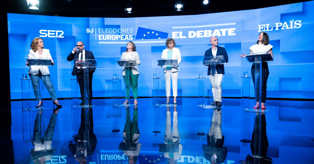 Duro choque entre Buxadé e Irene Montero en el debate central del 9-J