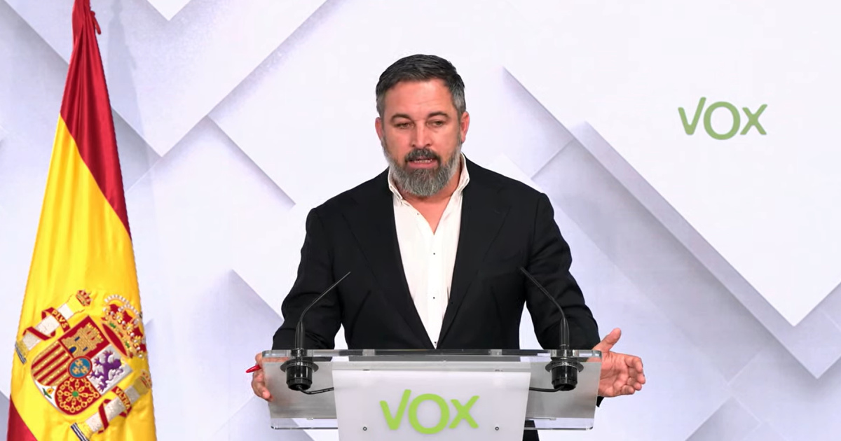 Abascal afirma que “lo más grave en España es la gran estafa del PP ...