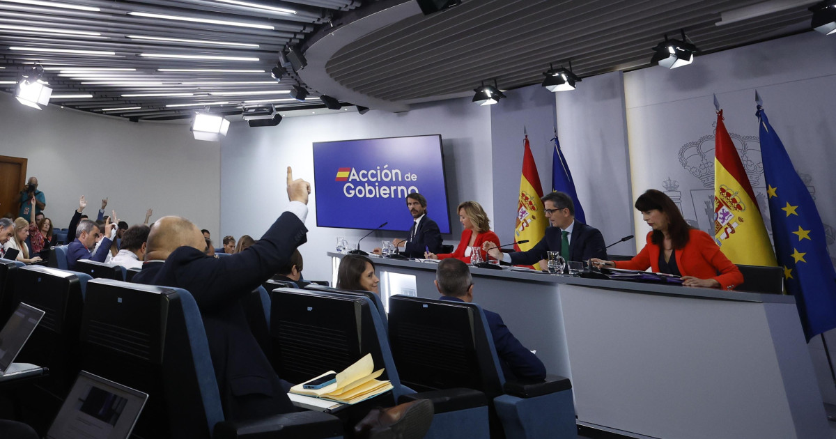 A quién ha permitido el Gobierno preguntar hoy en el Consejo de Ministros