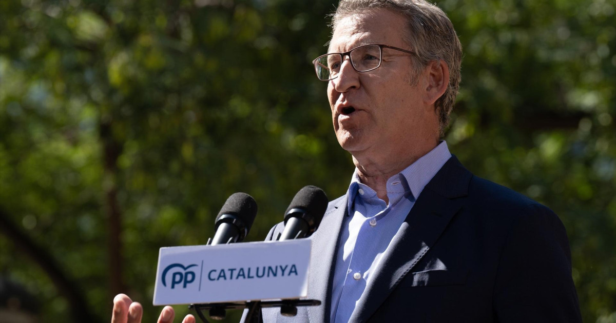 Feijóo critica la subida del IVA en los alimentos: «Las familias ...