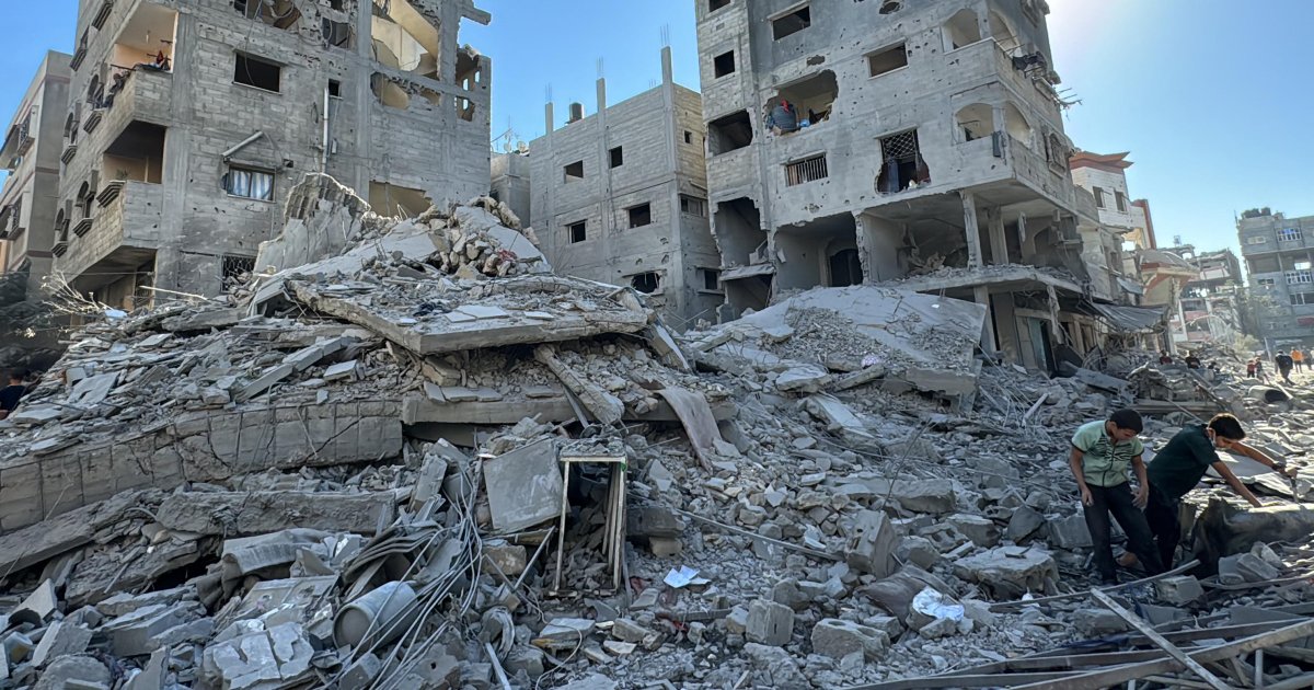 Al menos 87 muertos en un bombardeo israelí contra el norte de Gaza