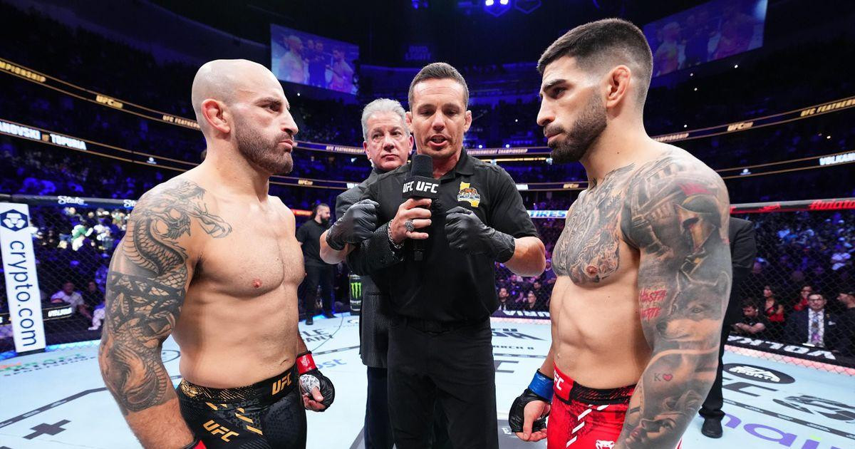 Topuria Destrozando Al Rival La broma de Topuria con su próximo rival por el título de campeón de la UFC
