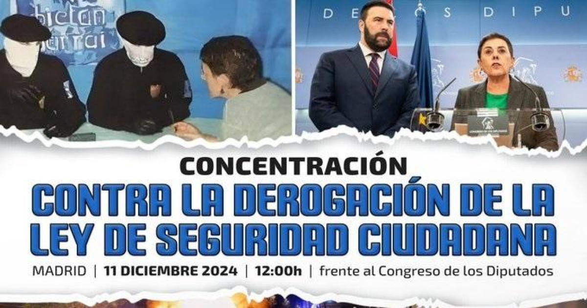 Policías llaman a protestar en el Congreso contra la reforma de la 'ley ...