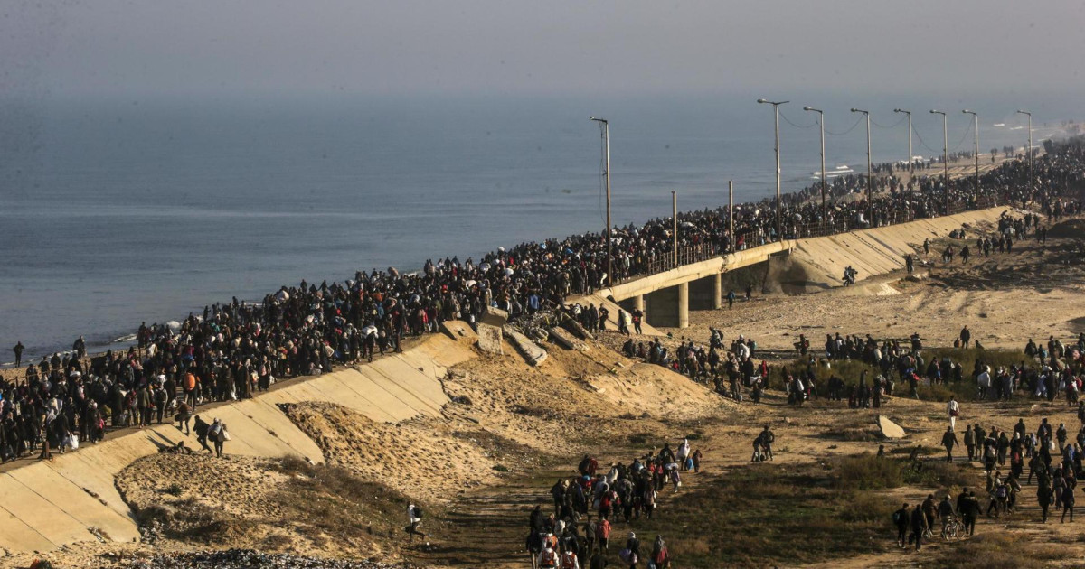 El regreso de los palestinos a Gaza tras más de un año, en imágenes