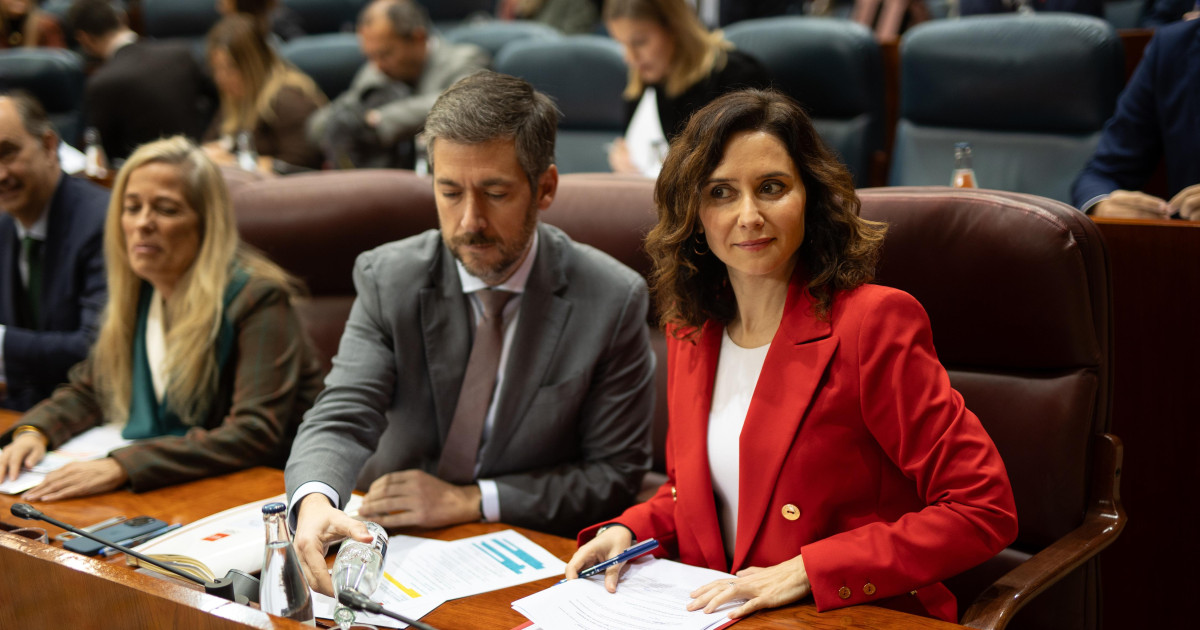 El parlamento madrileño aprobará que el Gobierno de Ayuso no participe ...