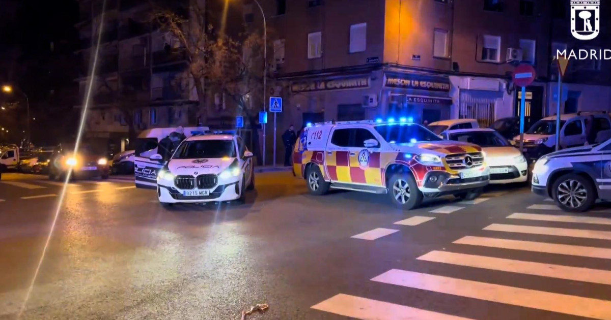 Un joven de 18 años herido de gravedad en un tiroteo en Carabanchel