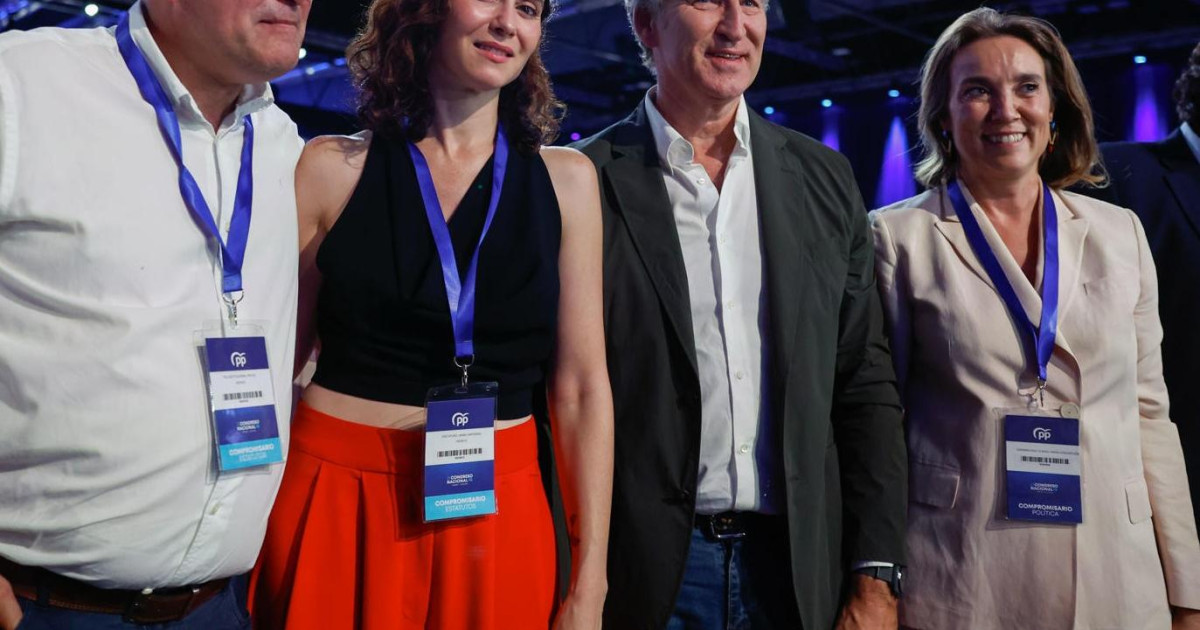 Feijóo y Ayuso clausuran el XXI Congreso PP Nacional del Partido ...