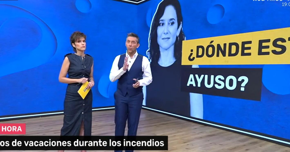 El sectarismo de Javier Ruiz en TVE: usa el incendio en Madrid para ...