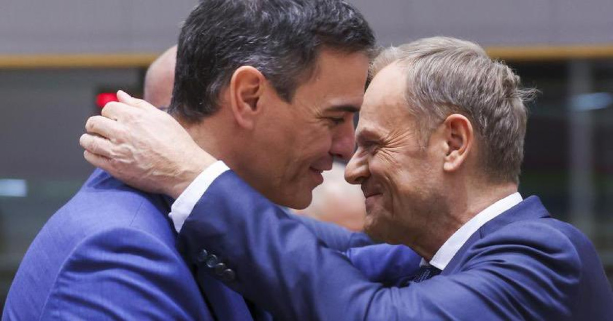 Tusk, como Sánchez, fue excluido de la reunión con líderes europeos por petición de Trump